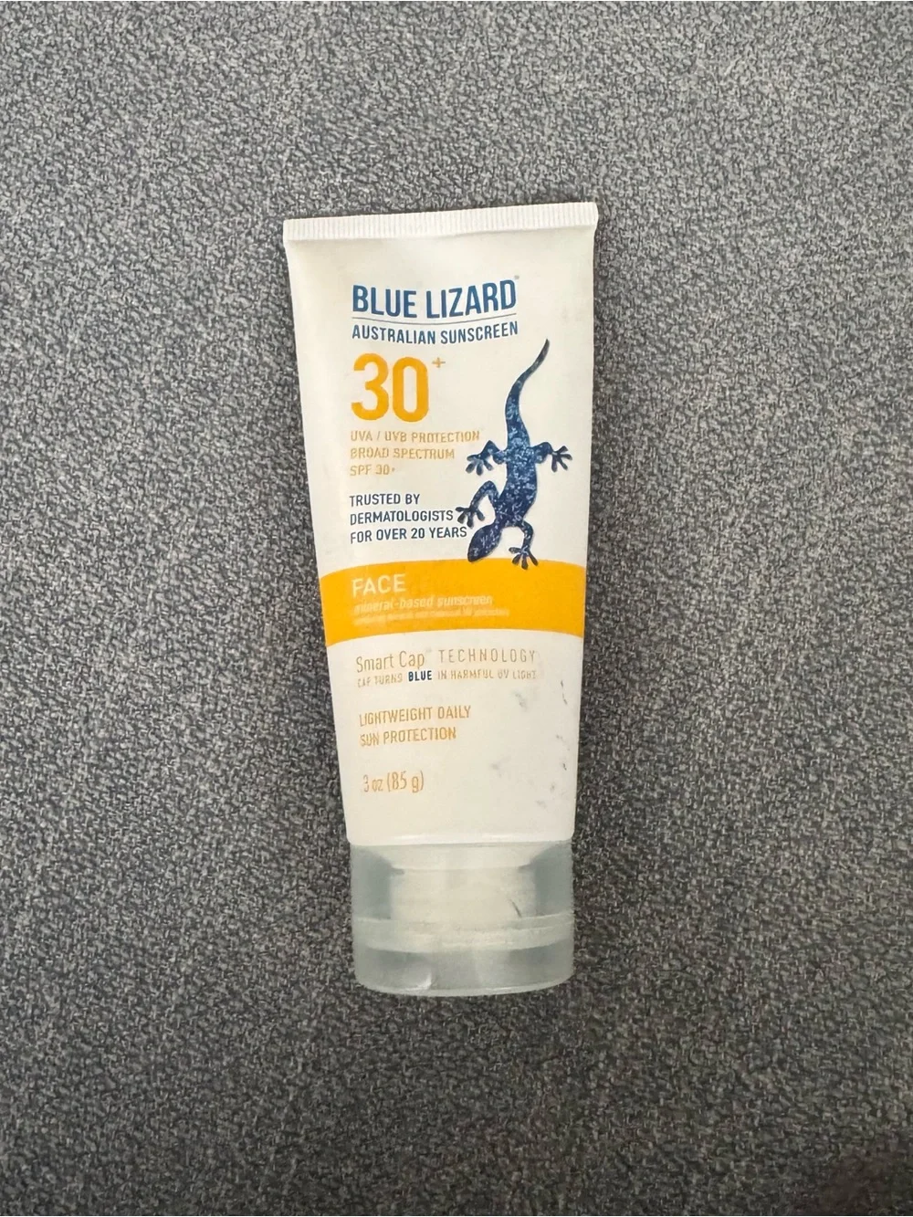 Blue Lizard SPF 30 face mineral sunscreen